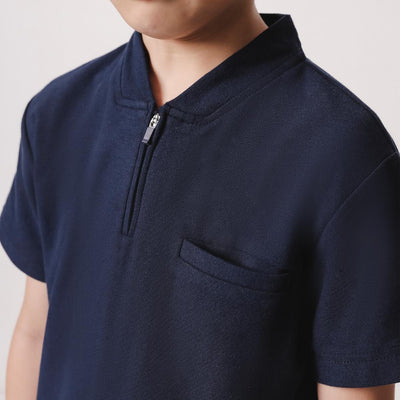 ⁠ZIEL KIDS - Taeho Top | CNY 2026 | Atasan Cheongsam Qipao Cotton Premium | Couple Dad & Boy