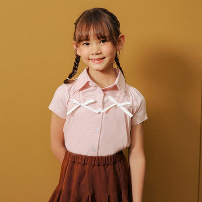 ZIEL KIDS - Vania Top Baju Anak Perempuan Atasan Cotton Premium