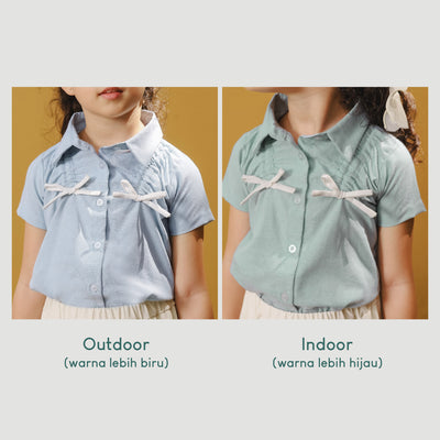 ZIEL KIDS - Vania Top Baju Anak Perempuan Atasan Cotton Premium