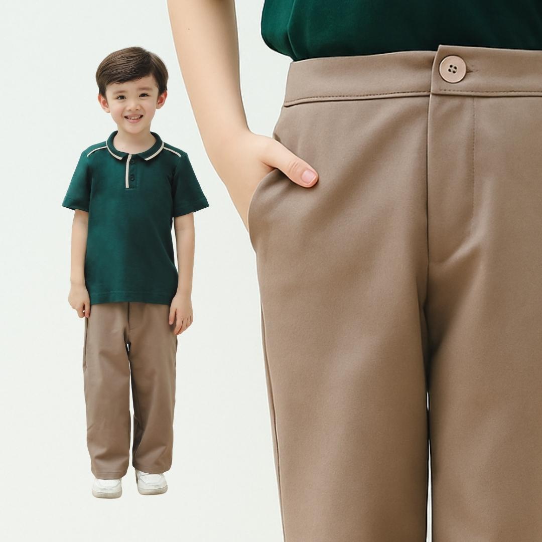 ZIEL KIDS - Straight Chinos Celana panjang Anak Laki-Laki Premium