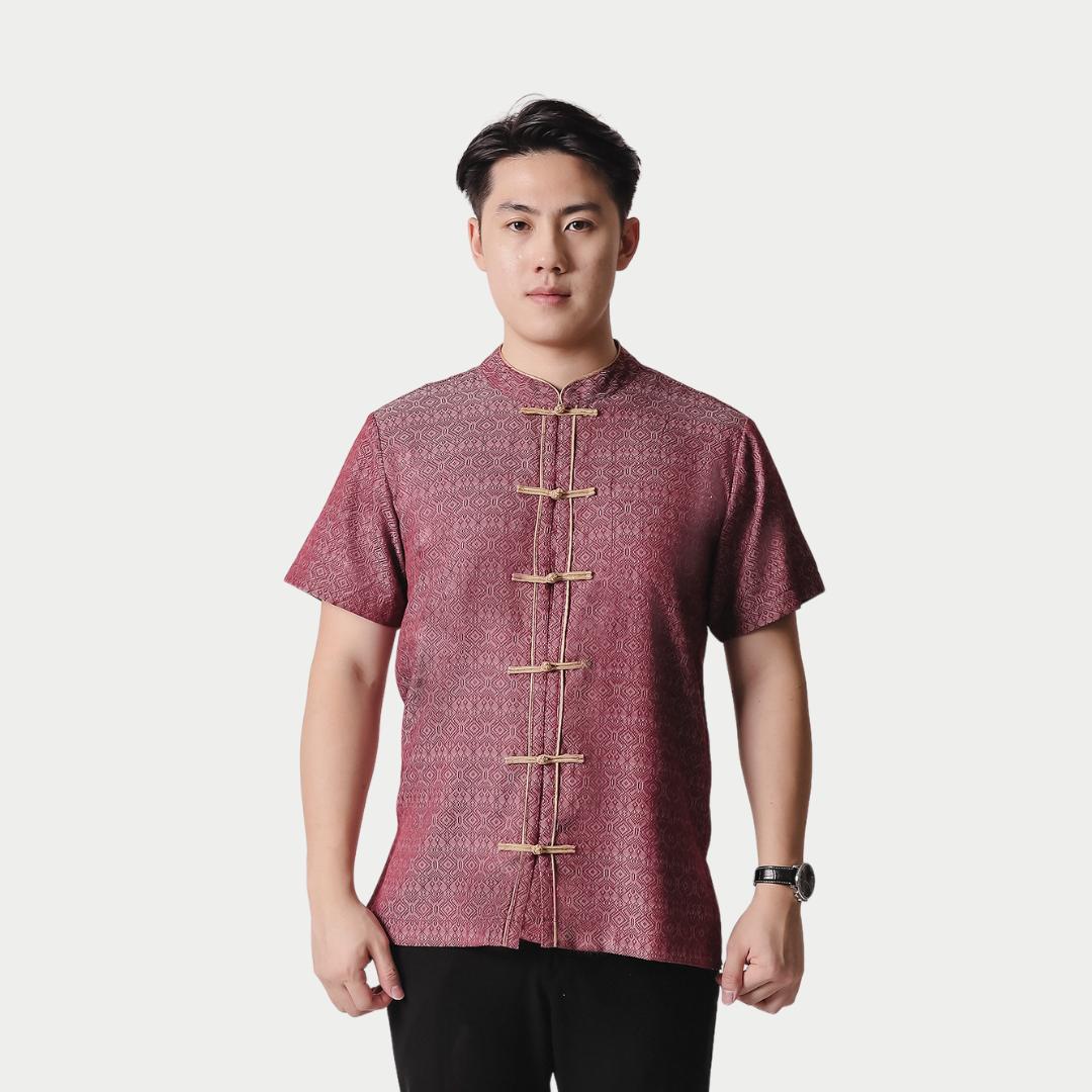 ⁠ZIEL KIDS - Yong Cheongsam | CNY 2026 | Atasan Qipao Rayon Dobby Premium | Couple Dad & Boy