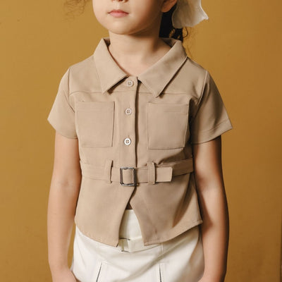 ZIEL KIDS - Zenya Top Baju Anak Perempuan Atasan Premium Girls & Mom
