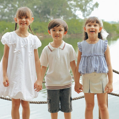 ZIEL KIDS - Zever Top Baju Anak Laki-Laki Atasan Premium