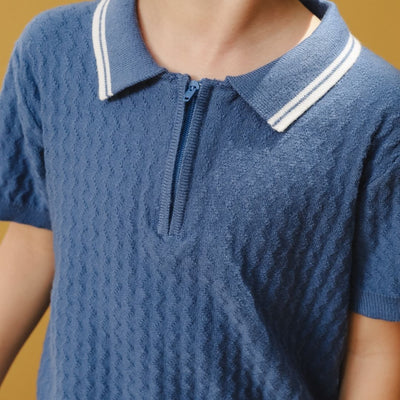 ZIEL KIDS - Zever Top Baju Anak Laki-Laki Atasan Premium