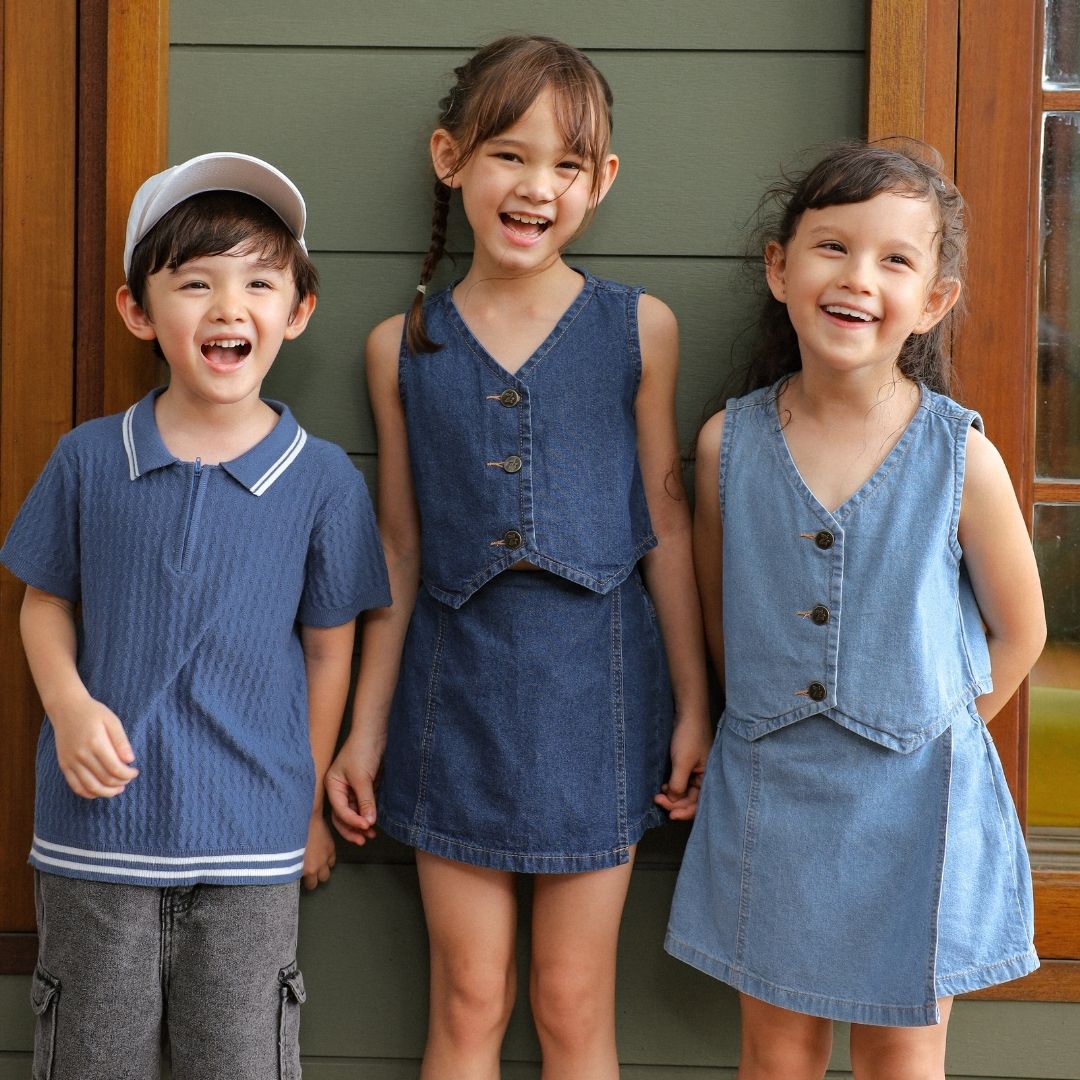 ZIEL KIDS - Zever Top Baju Anak Laki-Laki Atasan Premium