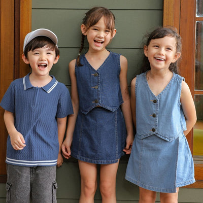 ZIEL KIDS - Zever Top Baju Anak Laki-Laki Atasan Premium