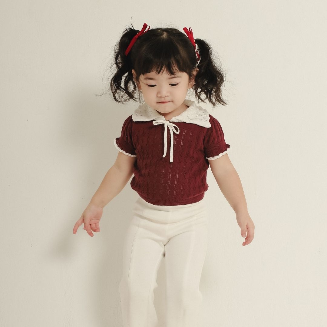 ZIEL KIDS - Cassandra Top Baju Anak Perempuan Atasan Katun Knit Premium