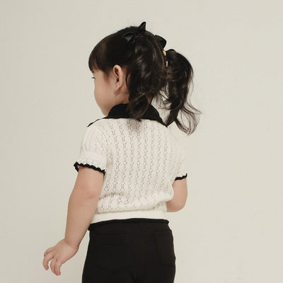 ZIEL KIDS - Cassandra Top Baju Anak Perempuan Atasan Katun Knit Premium