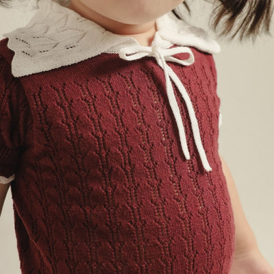 ZIEL KIDS - Cassandra Top Baju Anak Perempuan Atasan Katun Knit Premium
