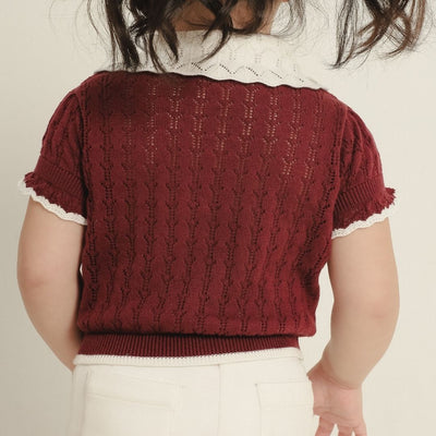 ZIEL KIDS - Cassandra Top Baju Anak Perempuan Atasan Katun Knit Premium