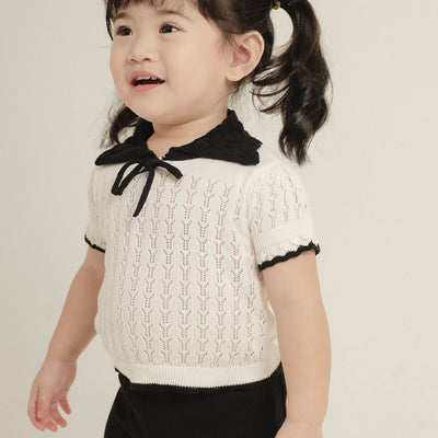 ZIEL KIDS - Cassandra Top Baju Anak Perempuan Atasan Katun Knit Premium