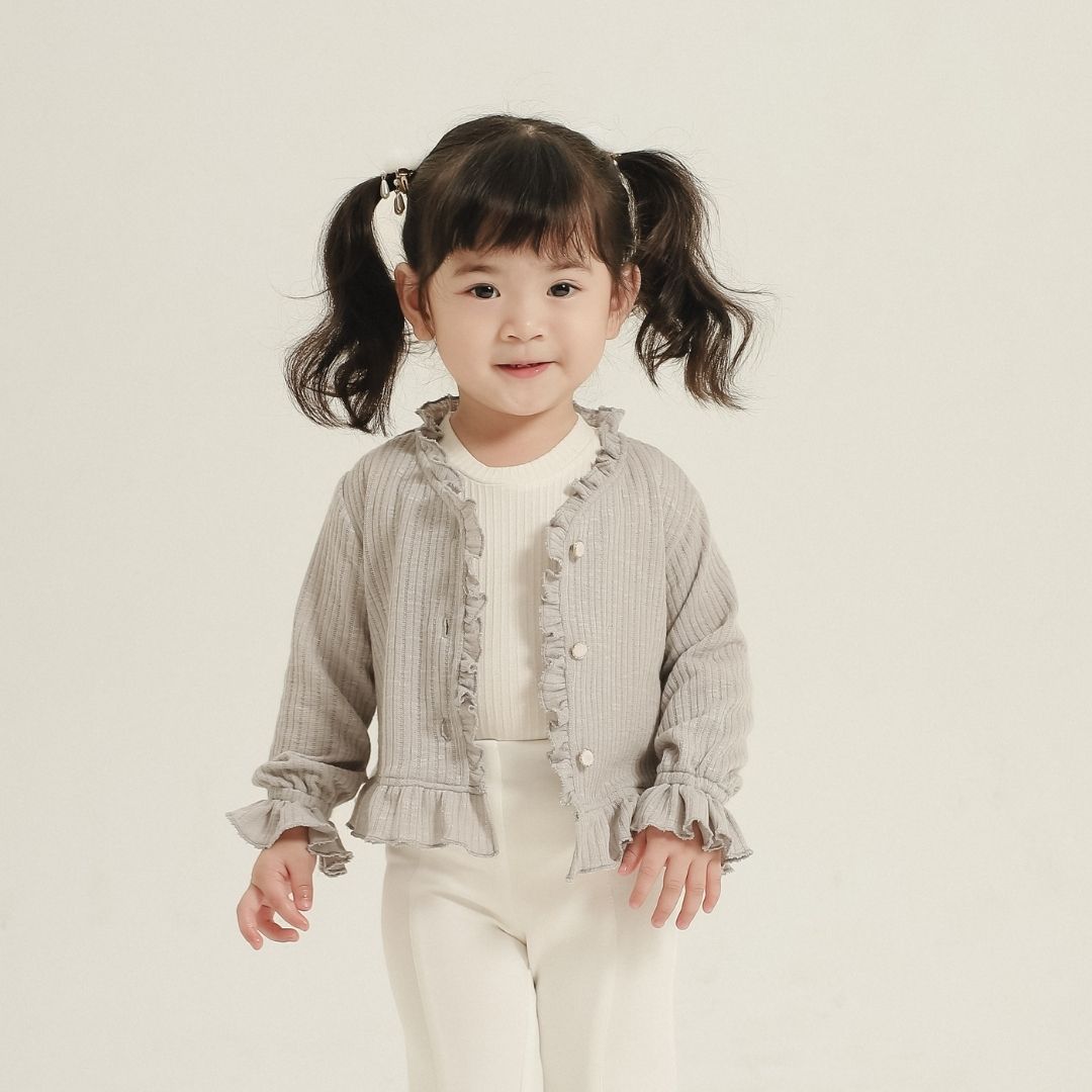 ZIEL KIDS - Litzy Top Baju Anak Perempuan Atasan Sweater Knit Premium
