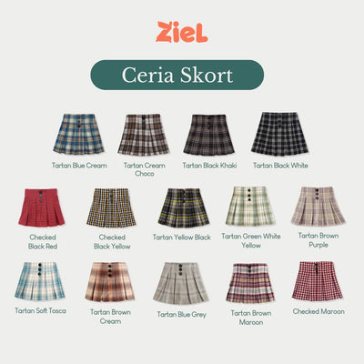 Ceria Skort Tartan