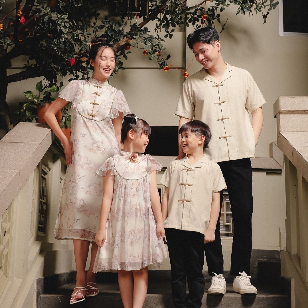 ZIEL KIDS - Hanjun Cheongsam | Cheongsam | Couple Dad & Boy