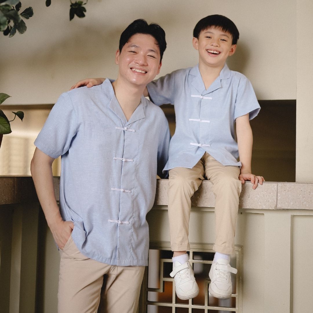 ZIEL KIDS - Hanjun Cheongsam | Cheongsam | Couple Dad & Boy