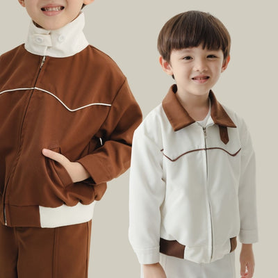 ZIEL x VERENA - Hayami Jacket Baju Anak Laki-Laki Semiwool Premium