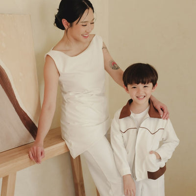 ZIEL x VERENA - Hayami Jacket Baju Anak Laki-Laki Semiwool Premium