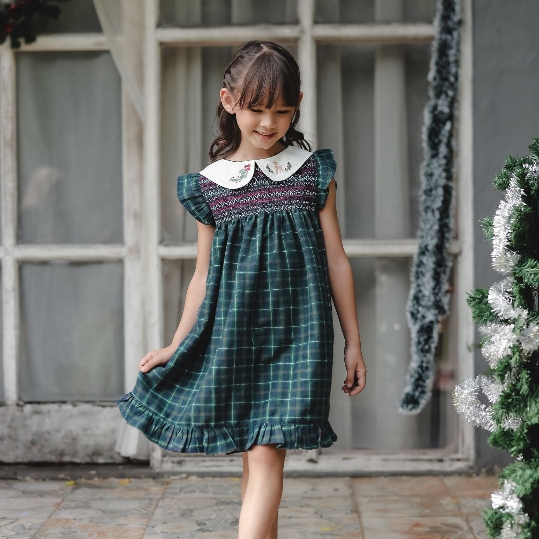 CHRISTMAS 2024 - Joanna Dress (Girl) & Joanna Top (Mom)