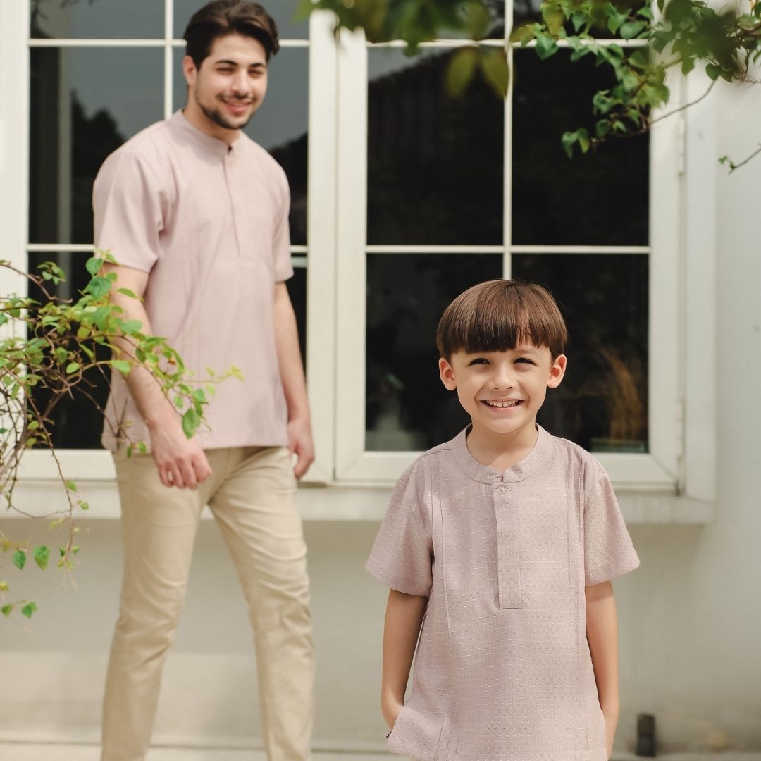 ZIEL KIDS - Keenan Koko Raya Atasan Katun Premium Couple Dad & Boy