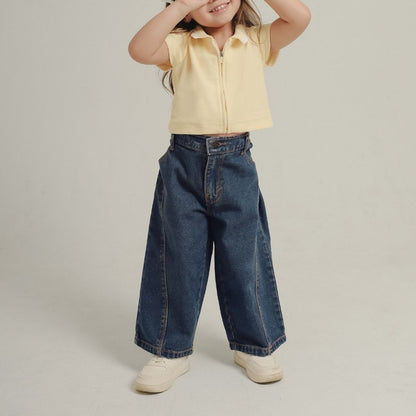ZIEL KIDS - Kira Pants Celana Anak Perempuan Bawahan Jeans Denim Premium