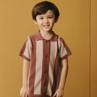 ZIEL KIDS - Matheo Top Atasan Baju Anak Laki-Laki Premium