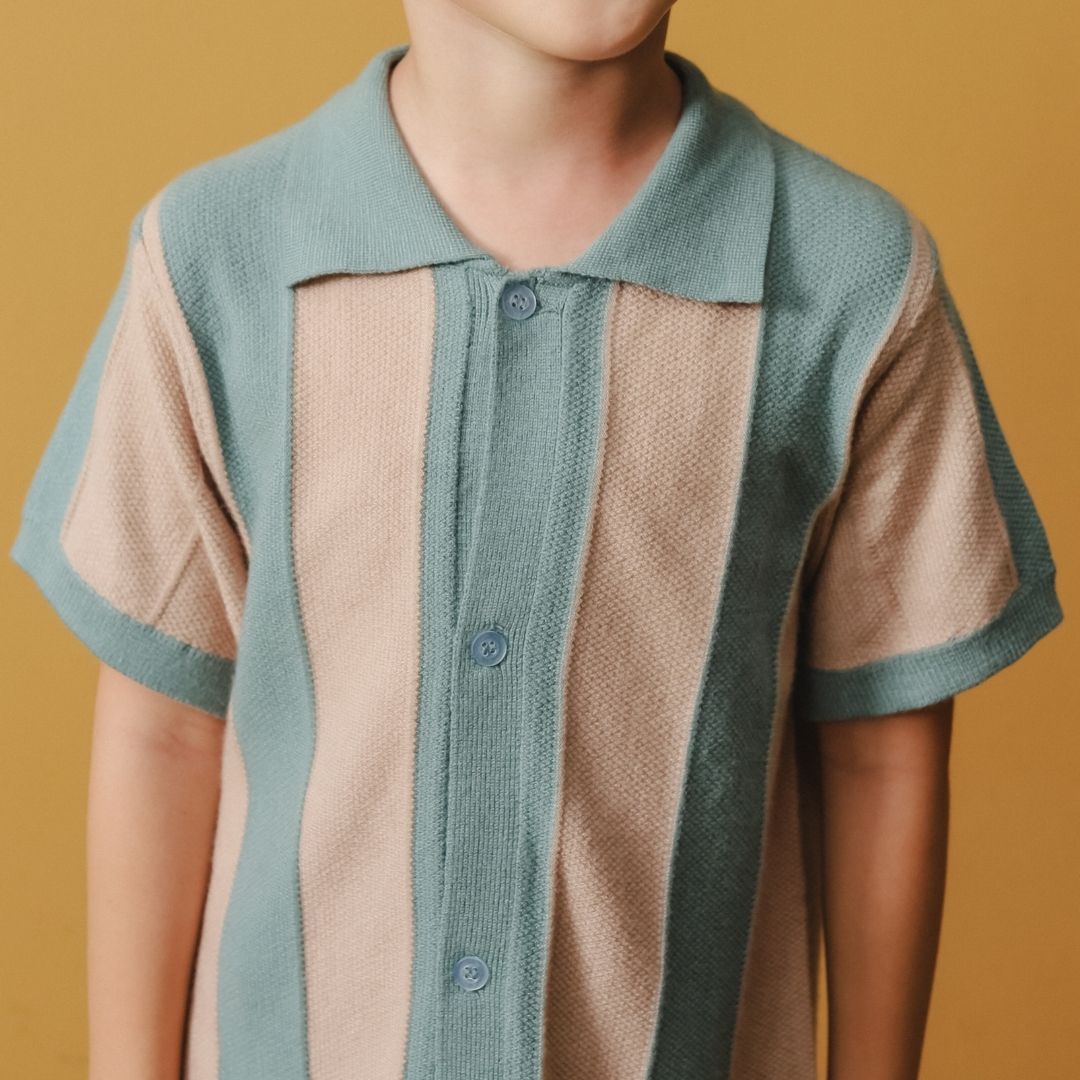 ZIEL KIDS - Matheo Top Atasan Baju Anak Laki-Laki Premium
