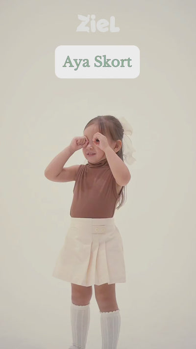 ZIEL KIDS - Aya Skort Anak Perempuan Rok Celana Bawahan Thick Katun Premium