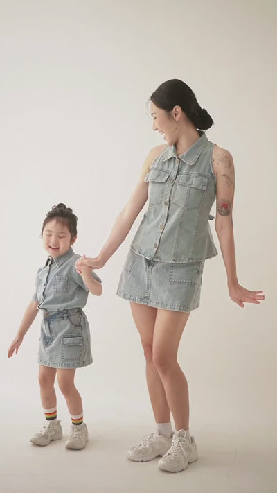 ZIEL x VERENA - Shinobu Pants Celana Anak Laki - Laki Denim Premium