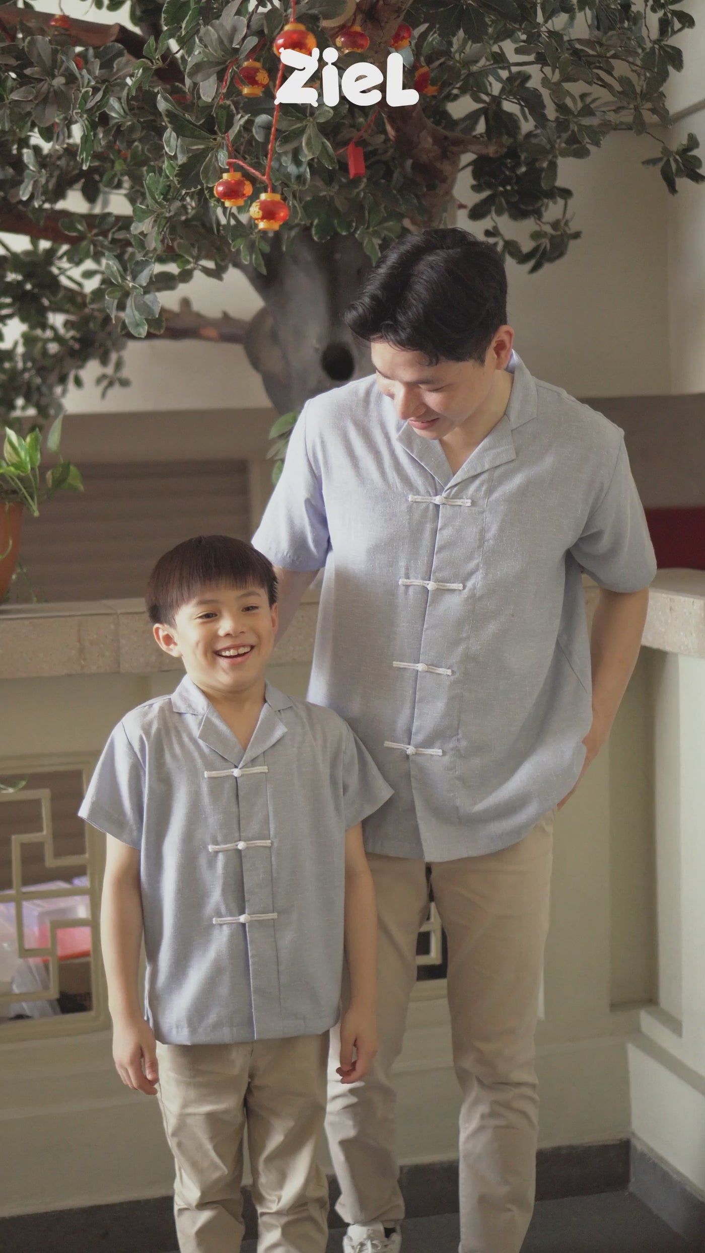 ZIEL KIDS - Hanjun Cheongsam | Cheongsam | Couple Dad & Boy