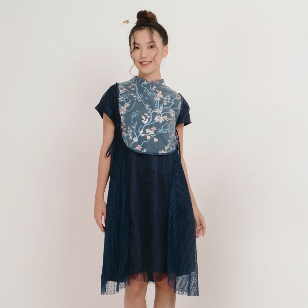 ZIEL KIS - Saeri Dress | Cheongsam | Couple Mom & Girl