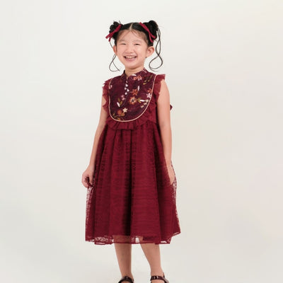 ZIEL KIS - Saeri Dress | Cheongsam | Couple Mom & Girl