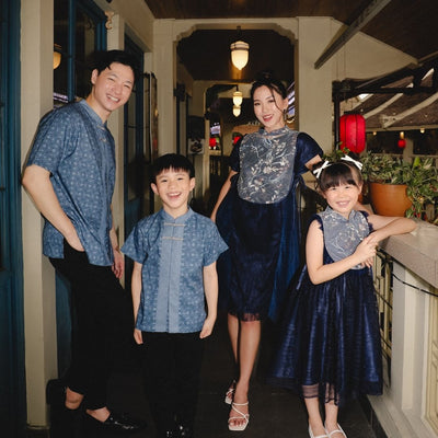 ZIEL KIS - Saeri Dress | Cheongsam | Couple Mom & Girl