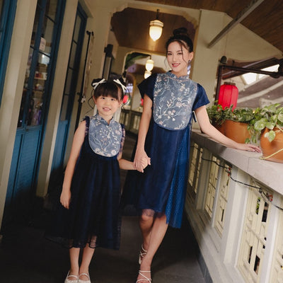 ZIEL KIS - Saeri Dress | Cheongsam | Couple Mom & Girl