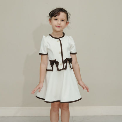 ZIEL KIDS - Melia Set Baju Anak Perempuan Setelan Atas Bawah Semiwool Premium