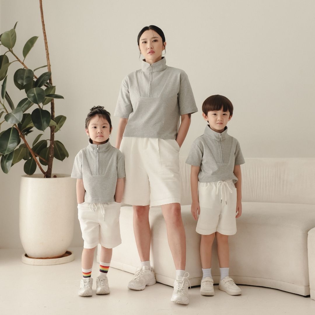 ZIEL x VERENA - Yuuto Top Atasan Baby Terri Premium Couple Mom & Kids