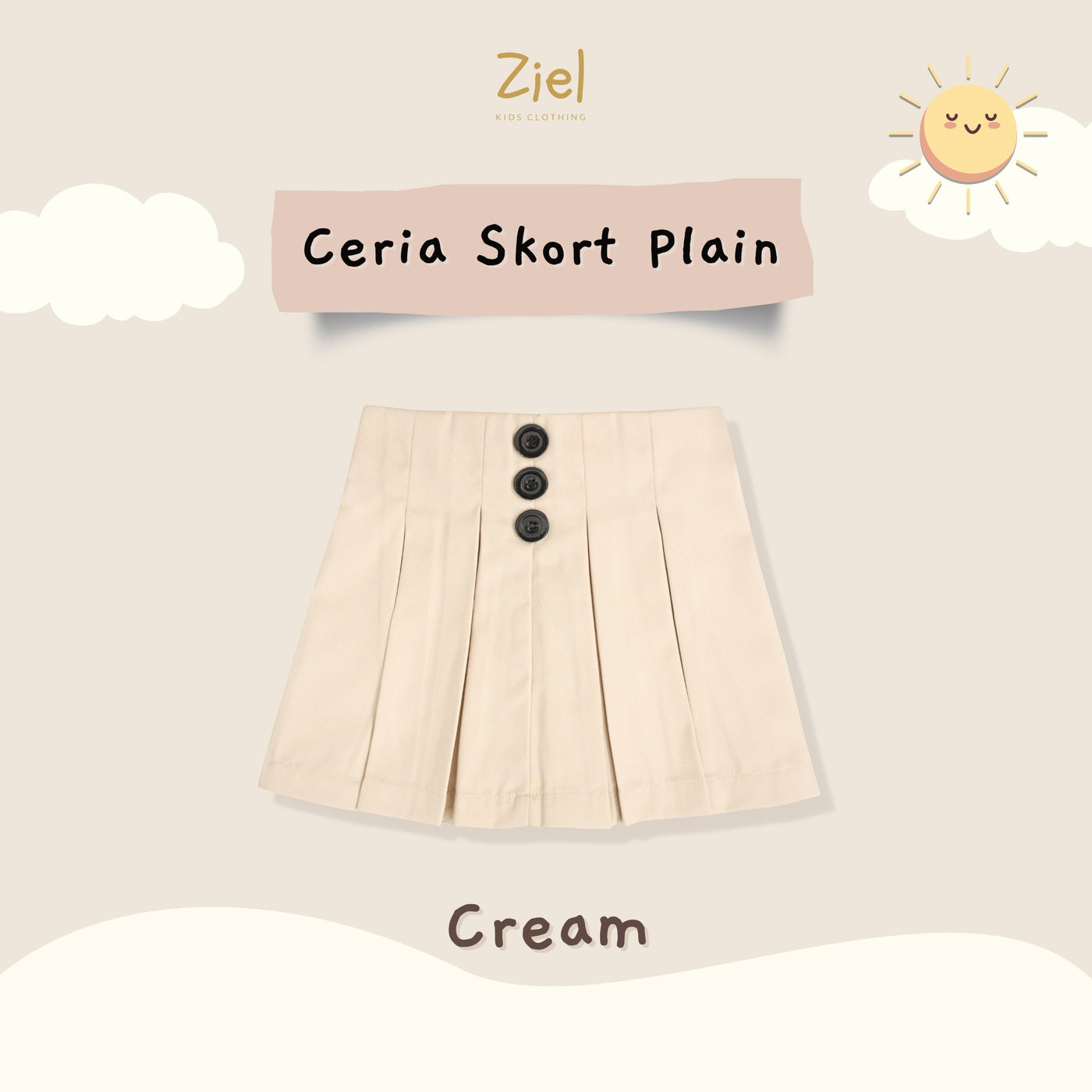 Ceria Skort Plain