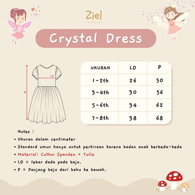 Ziel Kids Little Fairy Collection - Crystal Dress