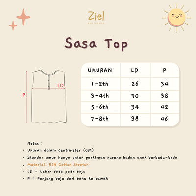 ZIEL KIDS - SASA TANKTOP