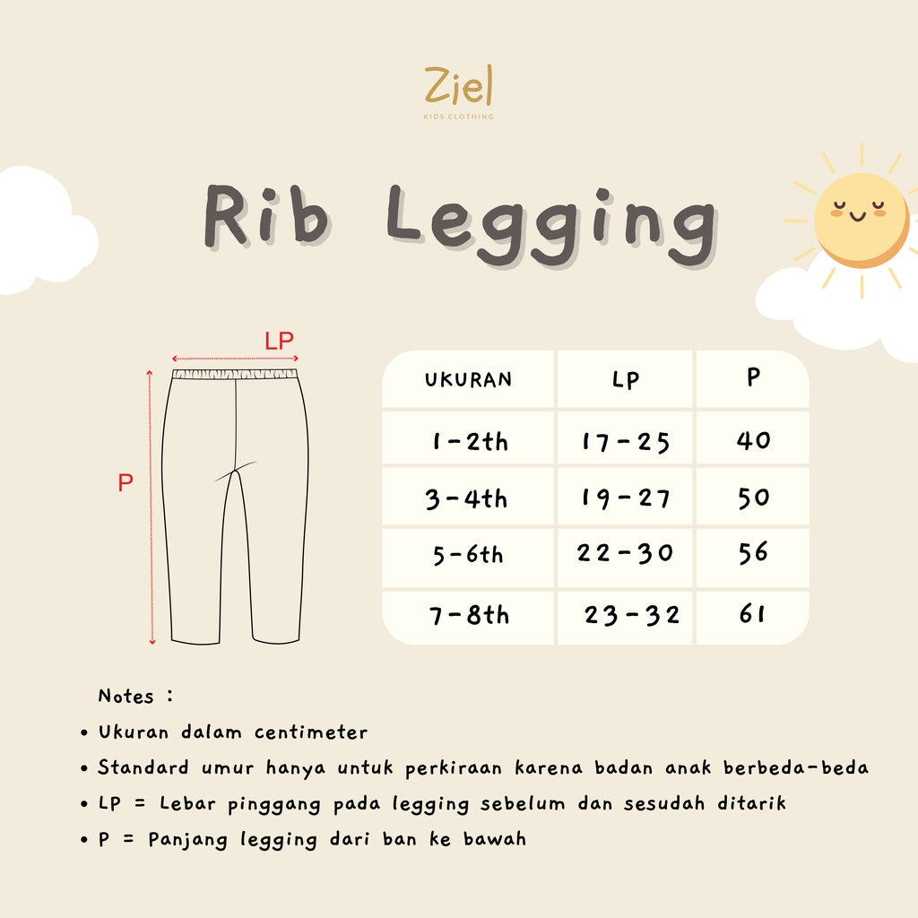 RIB LEGGING