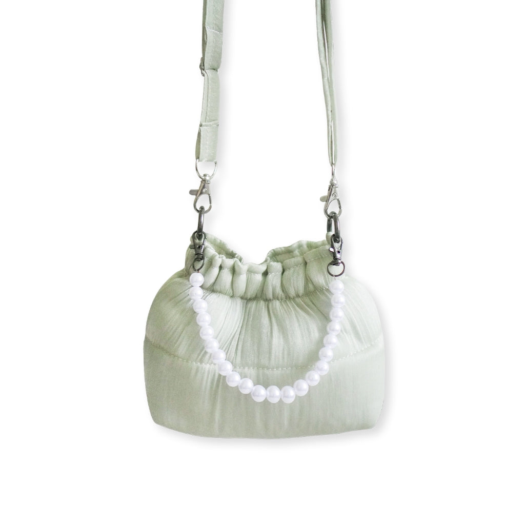 Pearl Handle Zara Blue Pearl Bag Bilqis Sling Bag RAYA