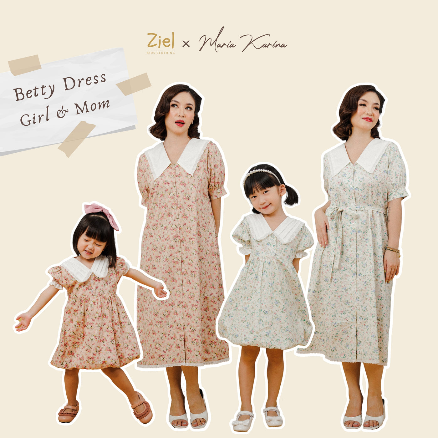Ziel Kids x Maria Karina - Betty Dress